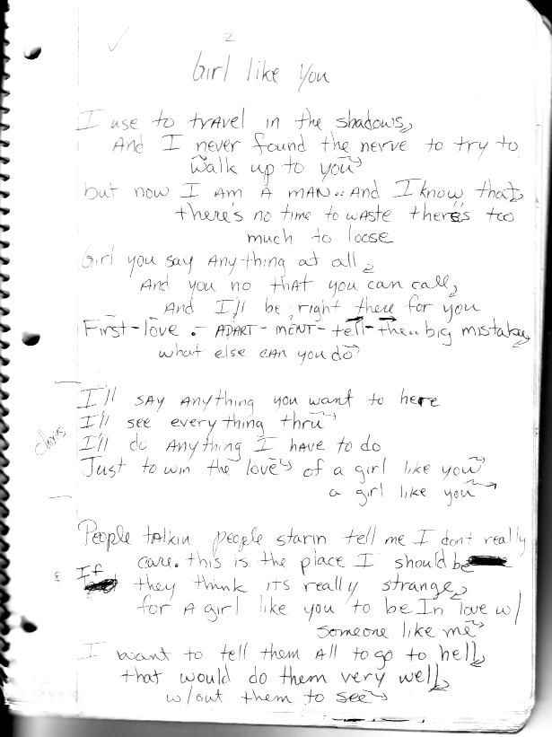 Scanned Lyrics